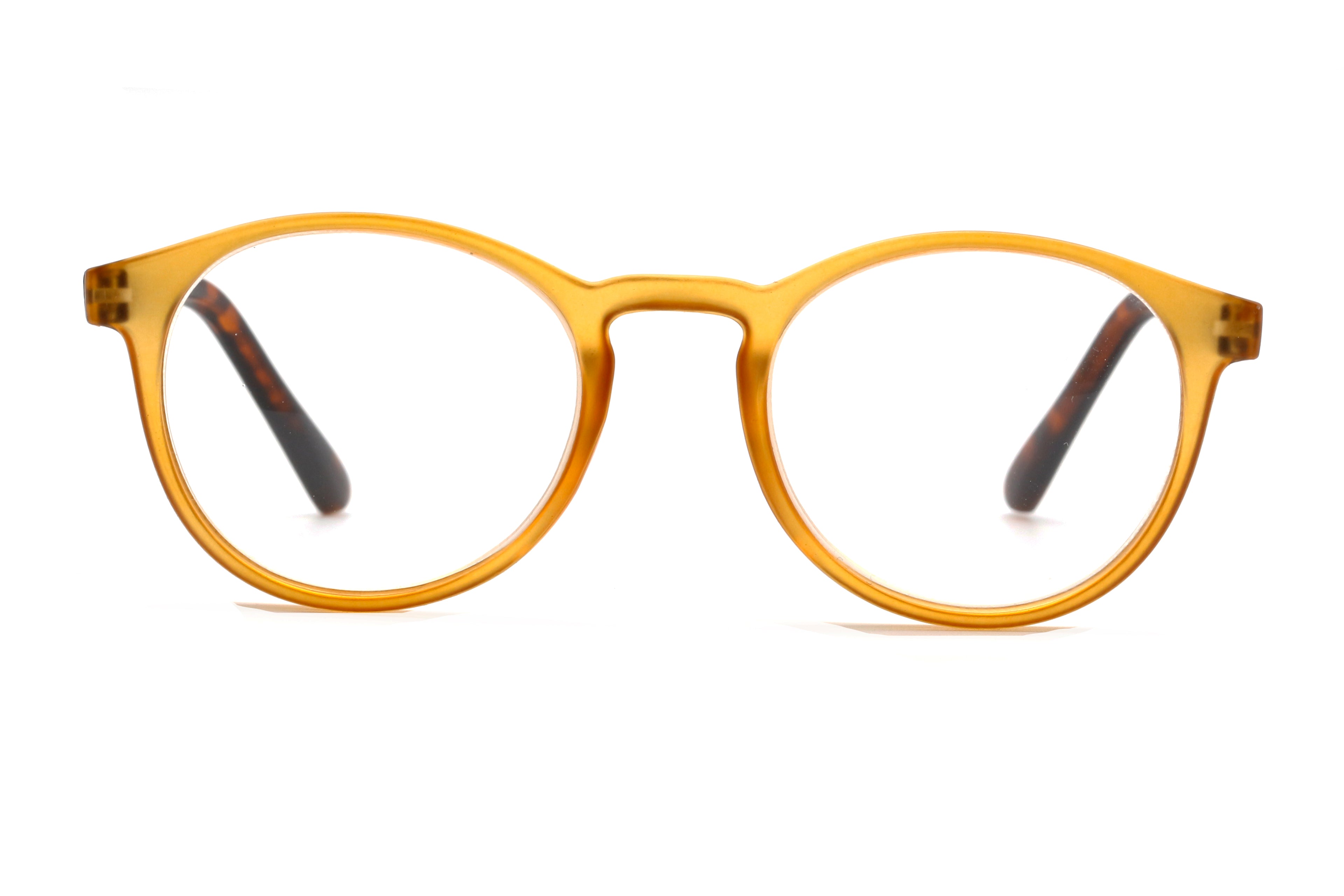 0207 Reading Glasses – Amber Frame