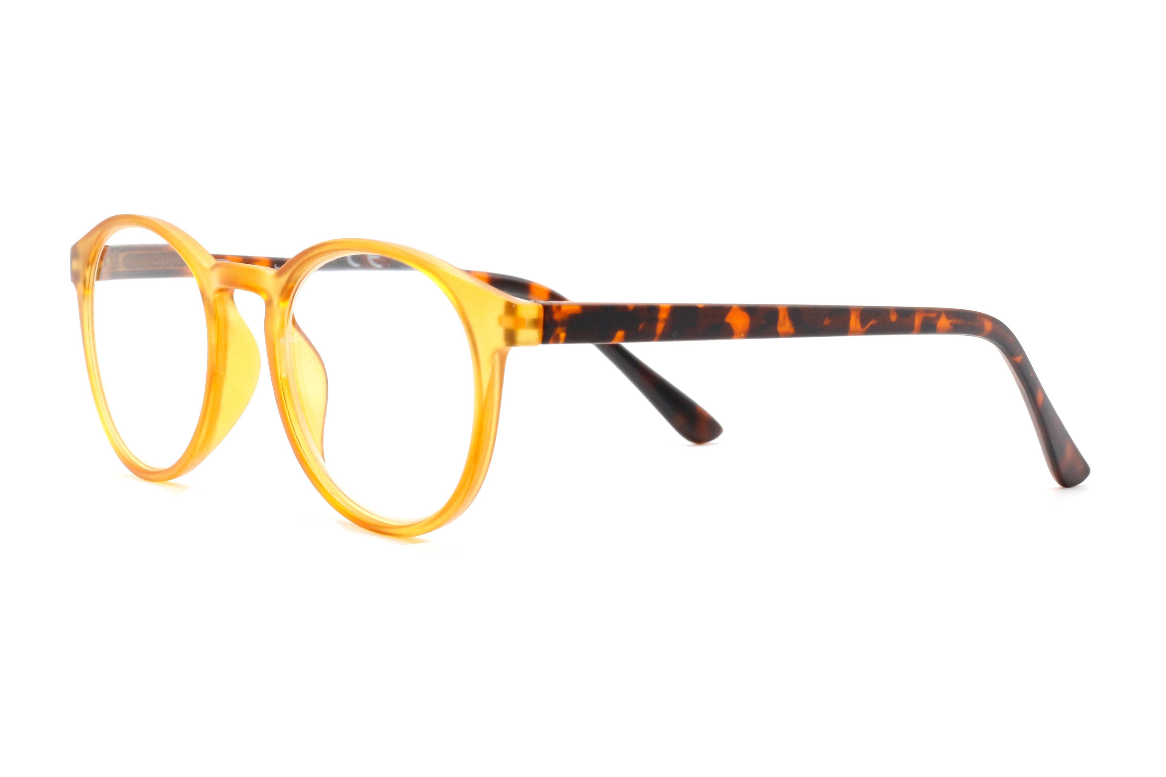 0207 Reading Glasses – Amber Frame