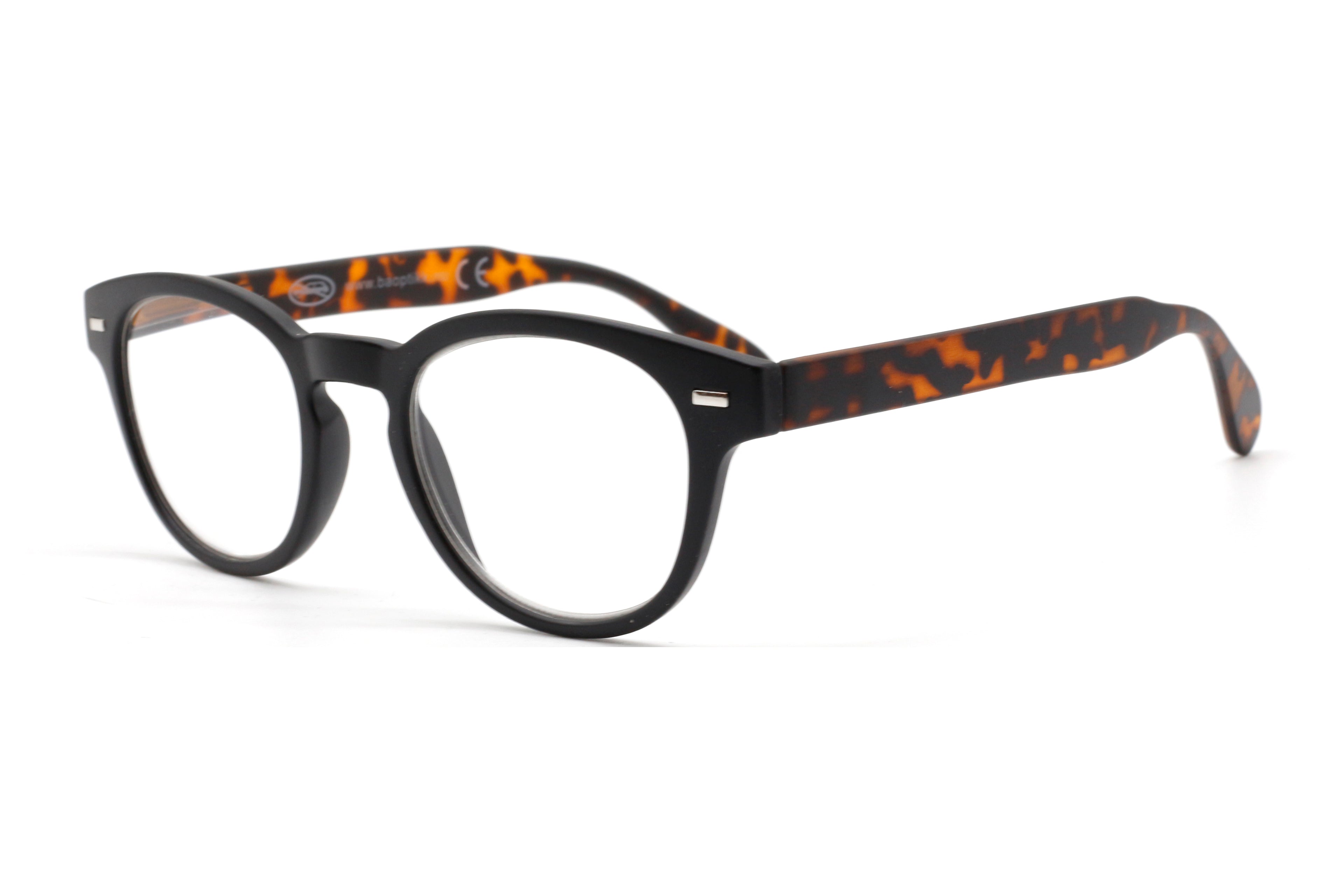 0214 Reading Glasses – Black & Tortoiseshell