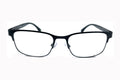 0219 Lesebrille – Slank Svart Metall