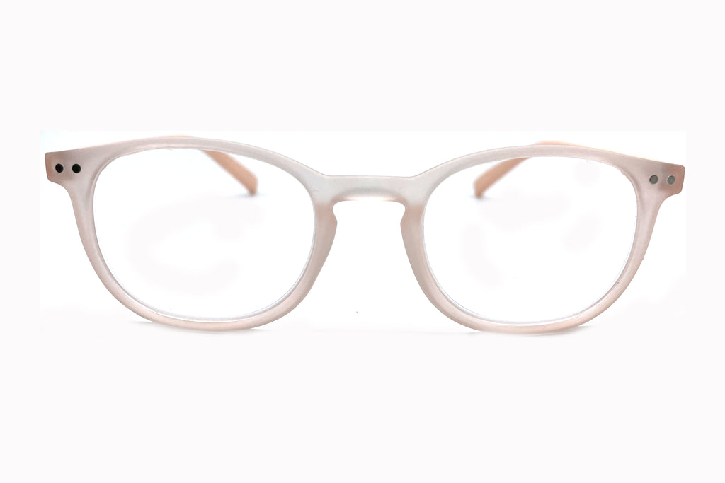 0221 Reading Glasses – Frosted Pink Frame