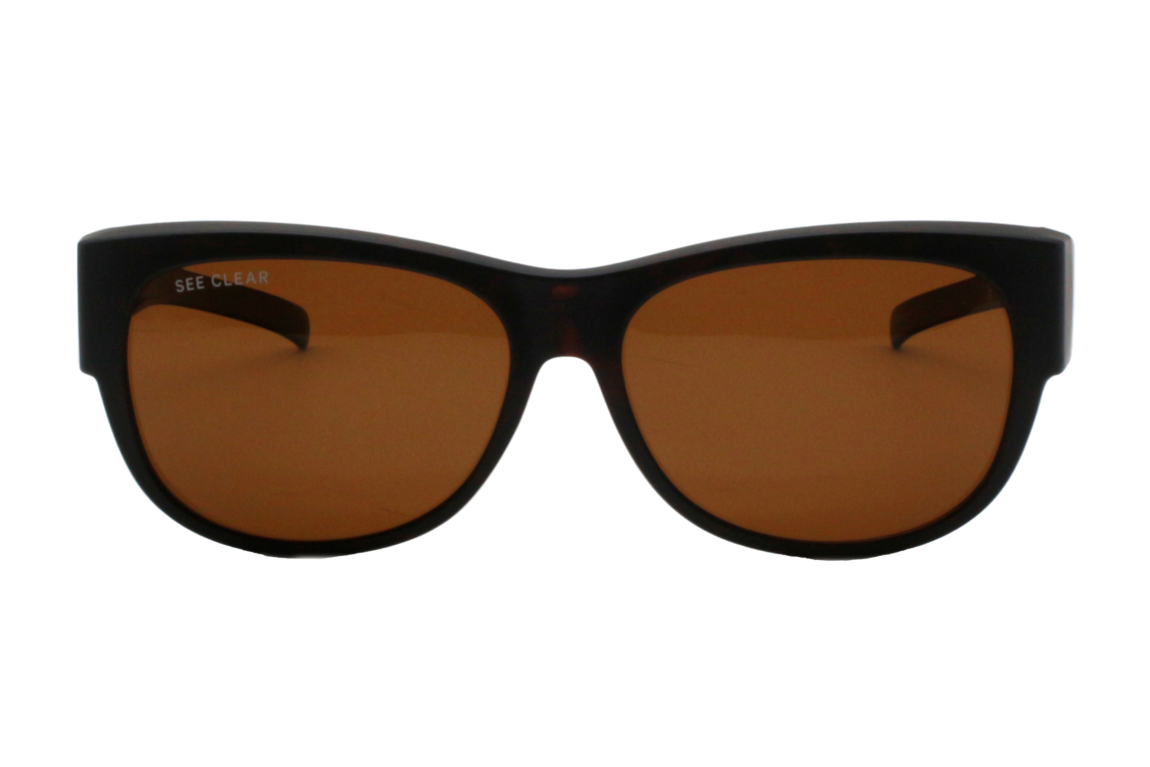 See Clear 2603B Overspecs Brown