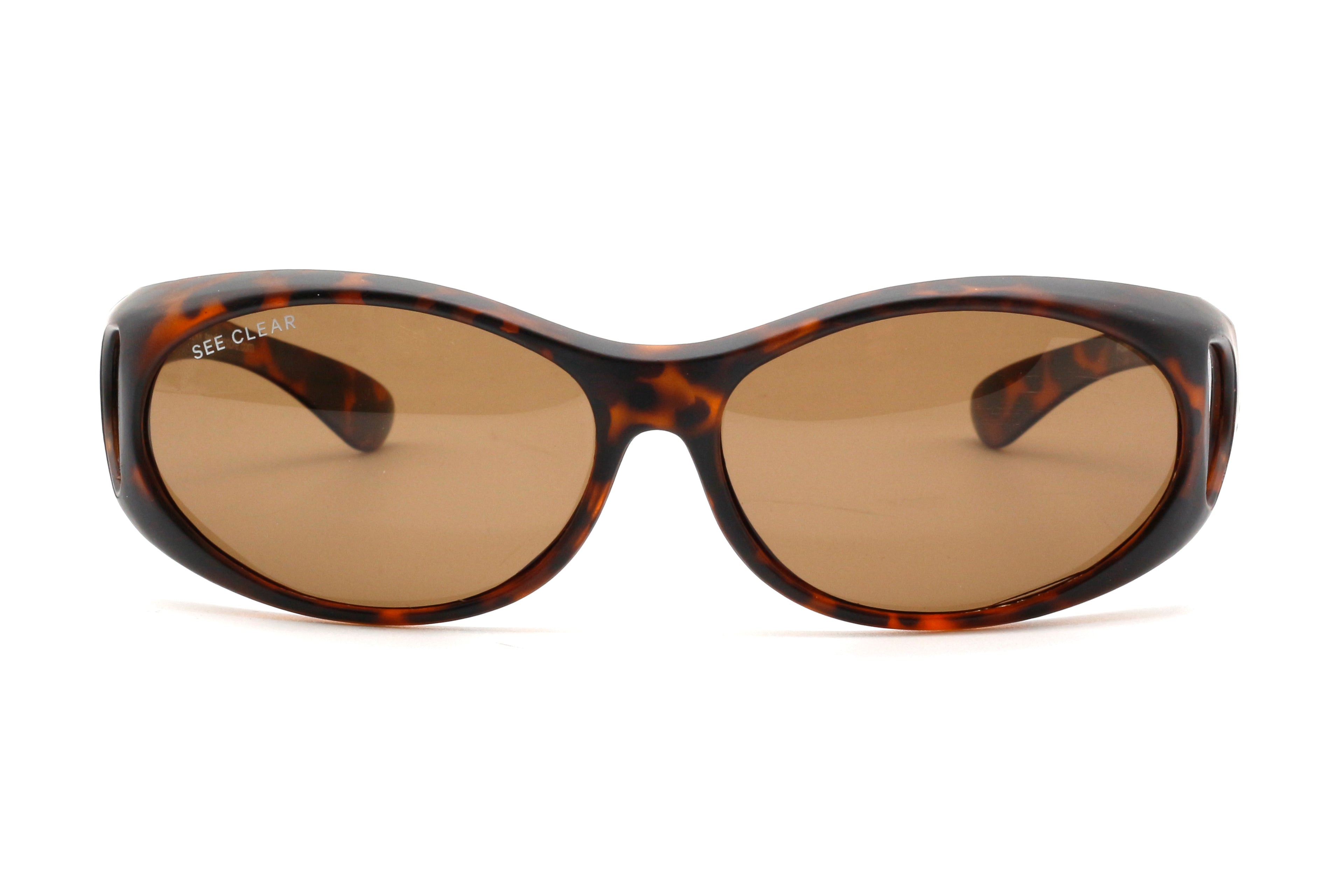 See Clear 2809B Overspecs Brown