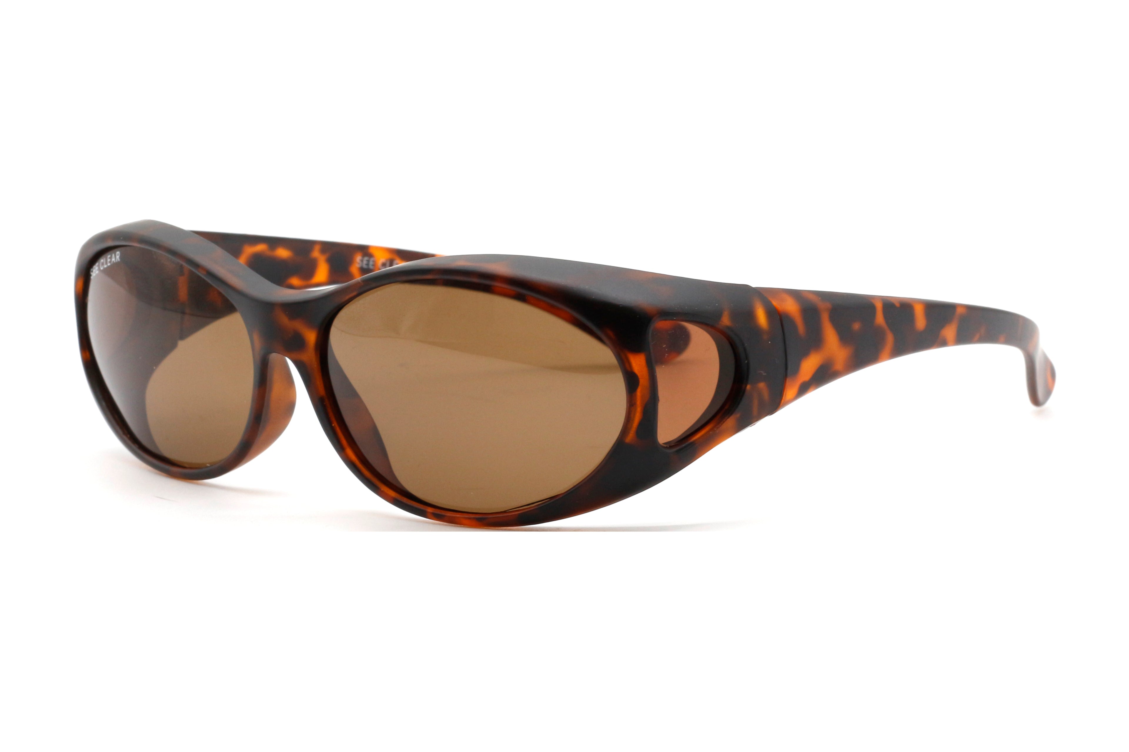 See Clear 2809B Overspecs Brown