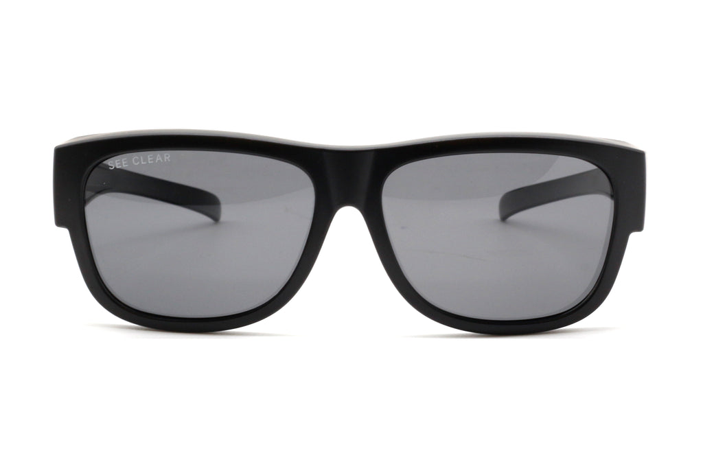 See Clear BA2810A Kids Overspecs Black