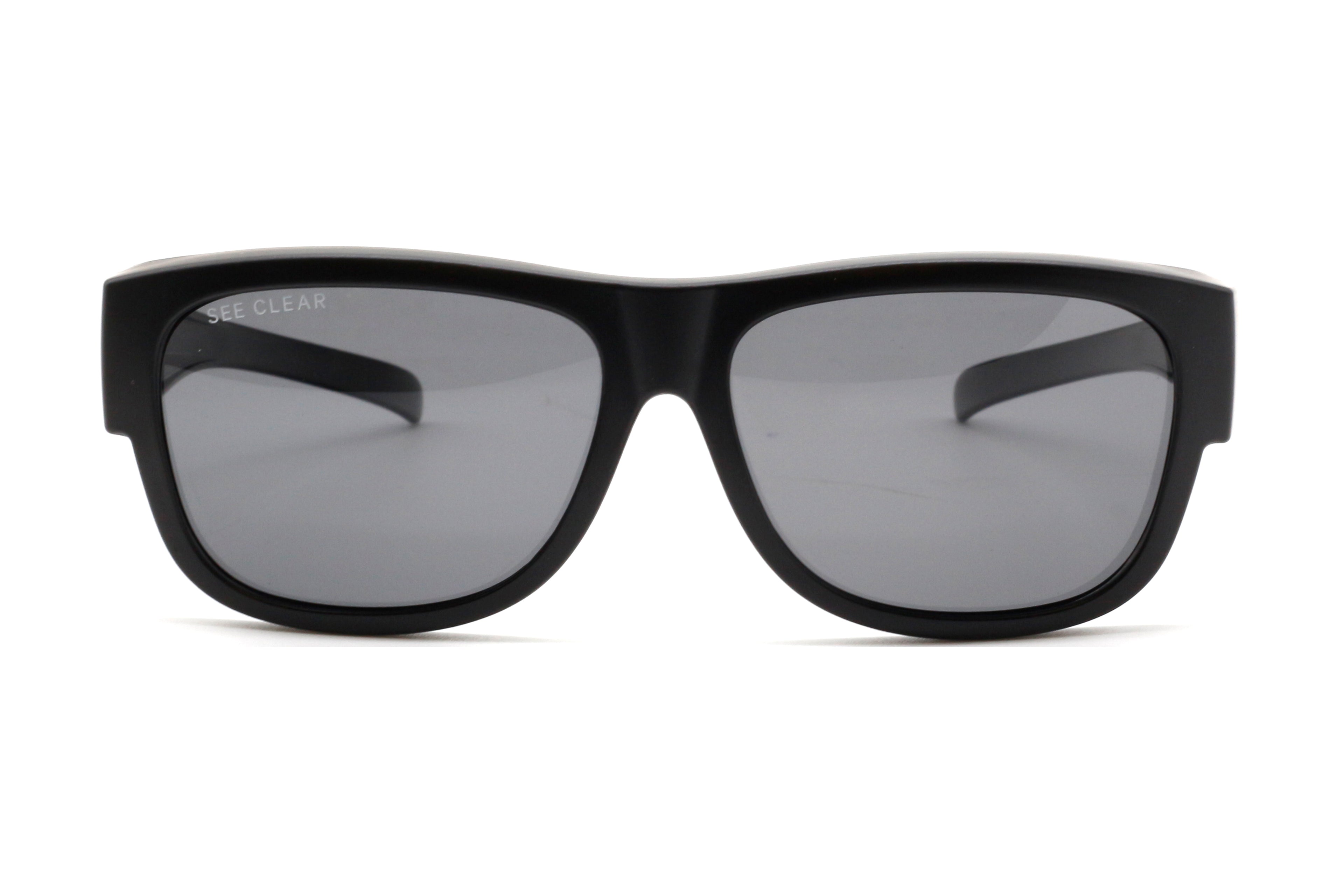 See Clear BA2810A Kids Overspecs Black