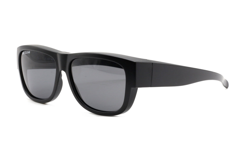 See Clear BA2810A Kids Overspecs Black