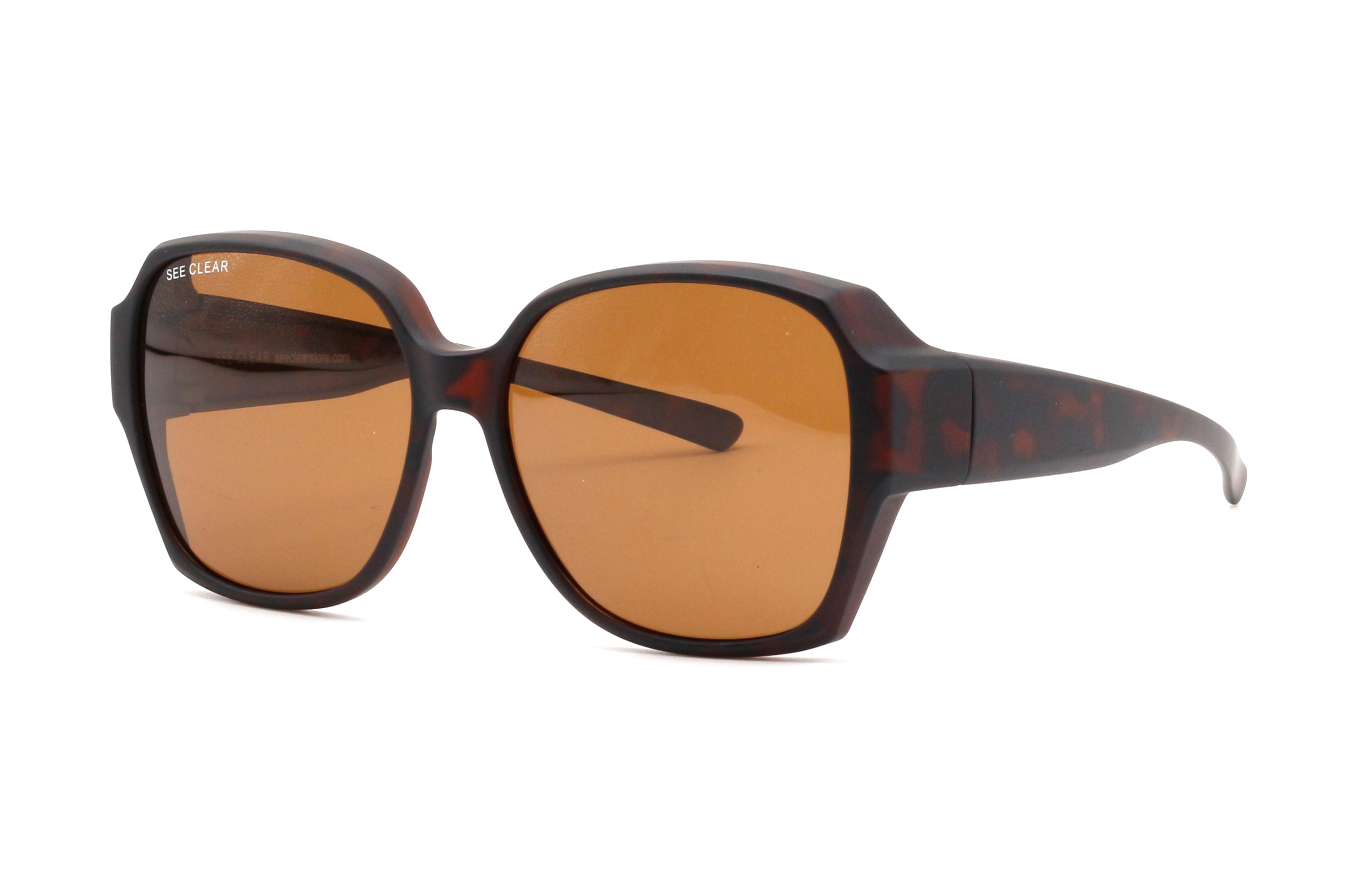See Clear 2812B Overspecs Brown