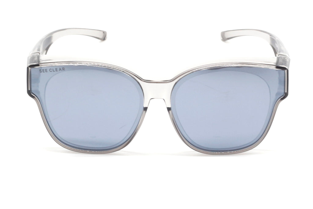 See Clear 2813B Overspecs Silver