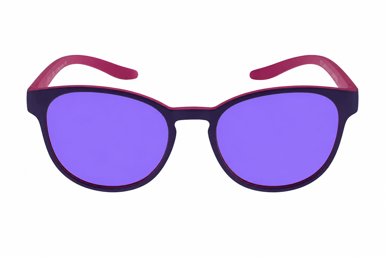 See Clear 66002 Kids Polarized Sunglasses – Red & Purple Frame / Purple Mirrored Lenses