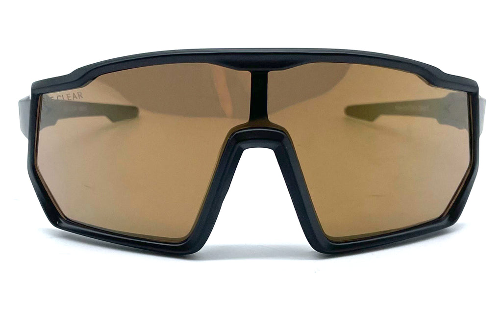 See Clear 66016 Kids Sports Sunglasses – Black Frame / Brown Lenses