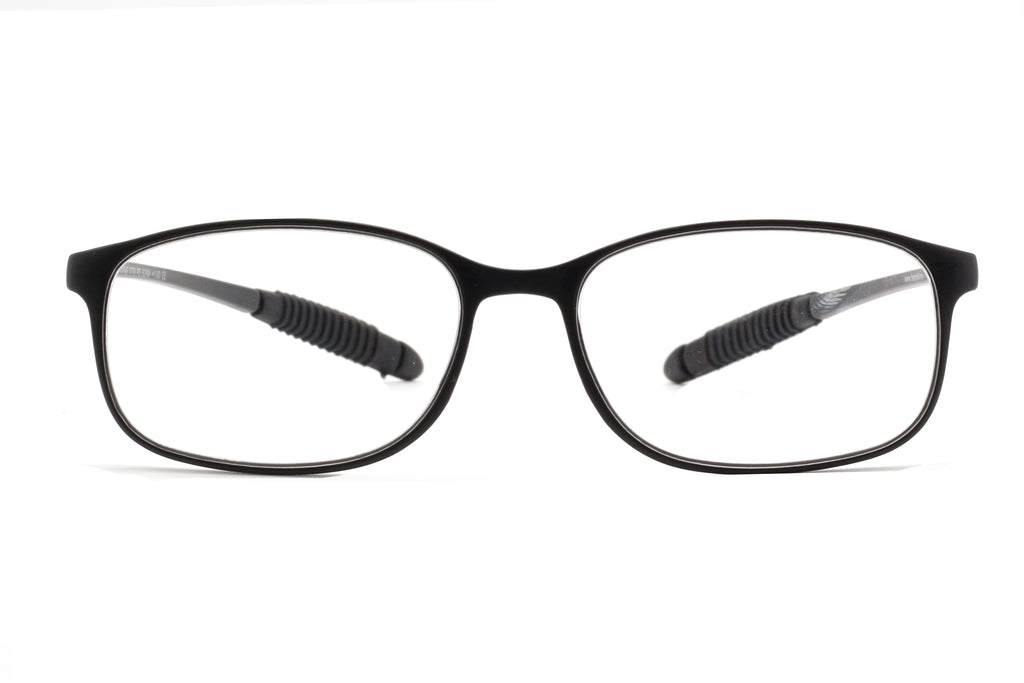 7778 Reading Glasses – Black Flex-Temple Frame