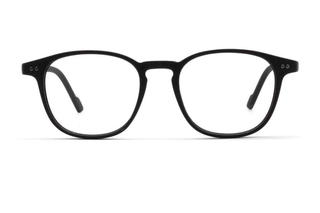 See Clear 8090 Minus Glasses – Matte Black Frame