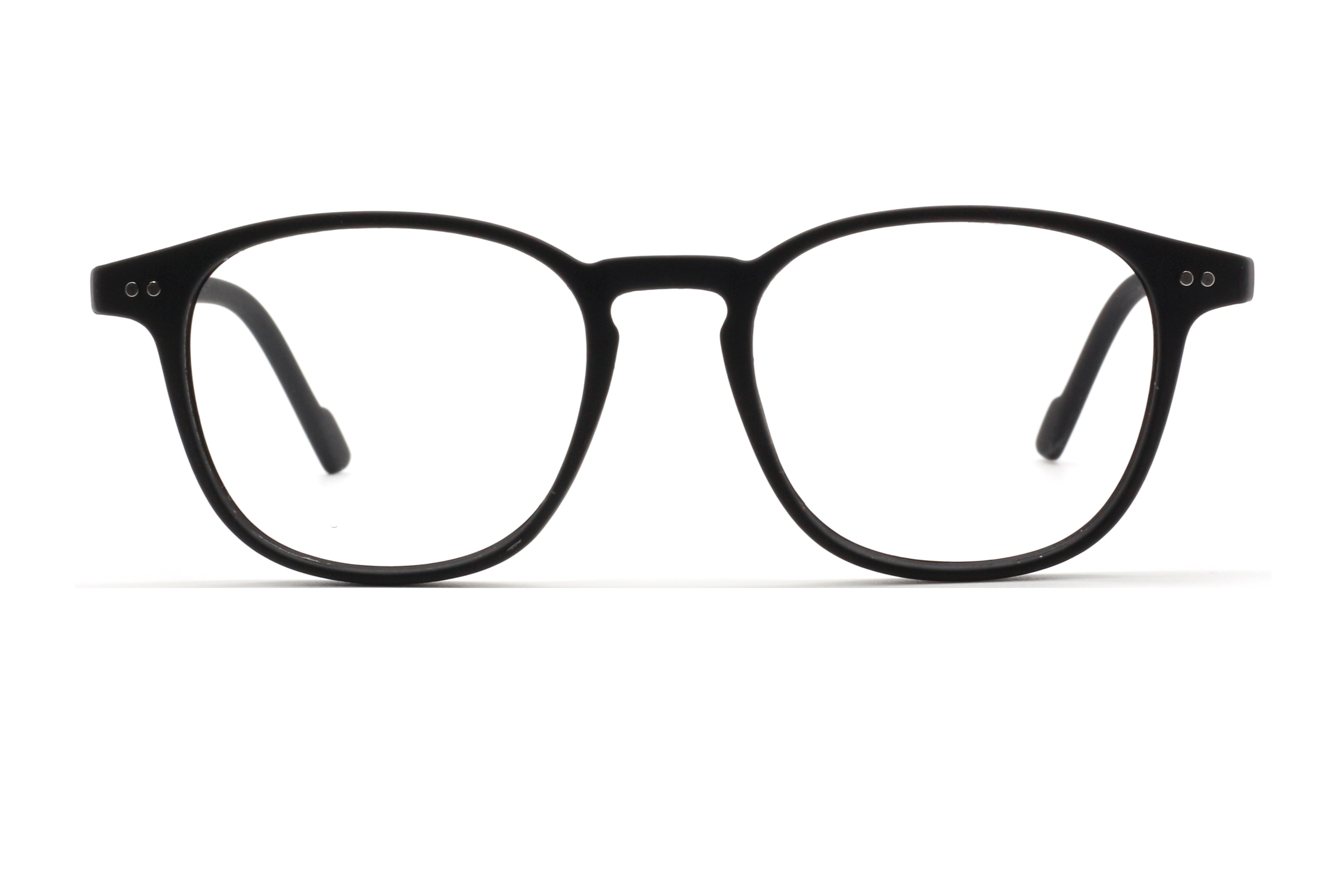 See Clear 8090 Minus Glasses – Matte Black Frame