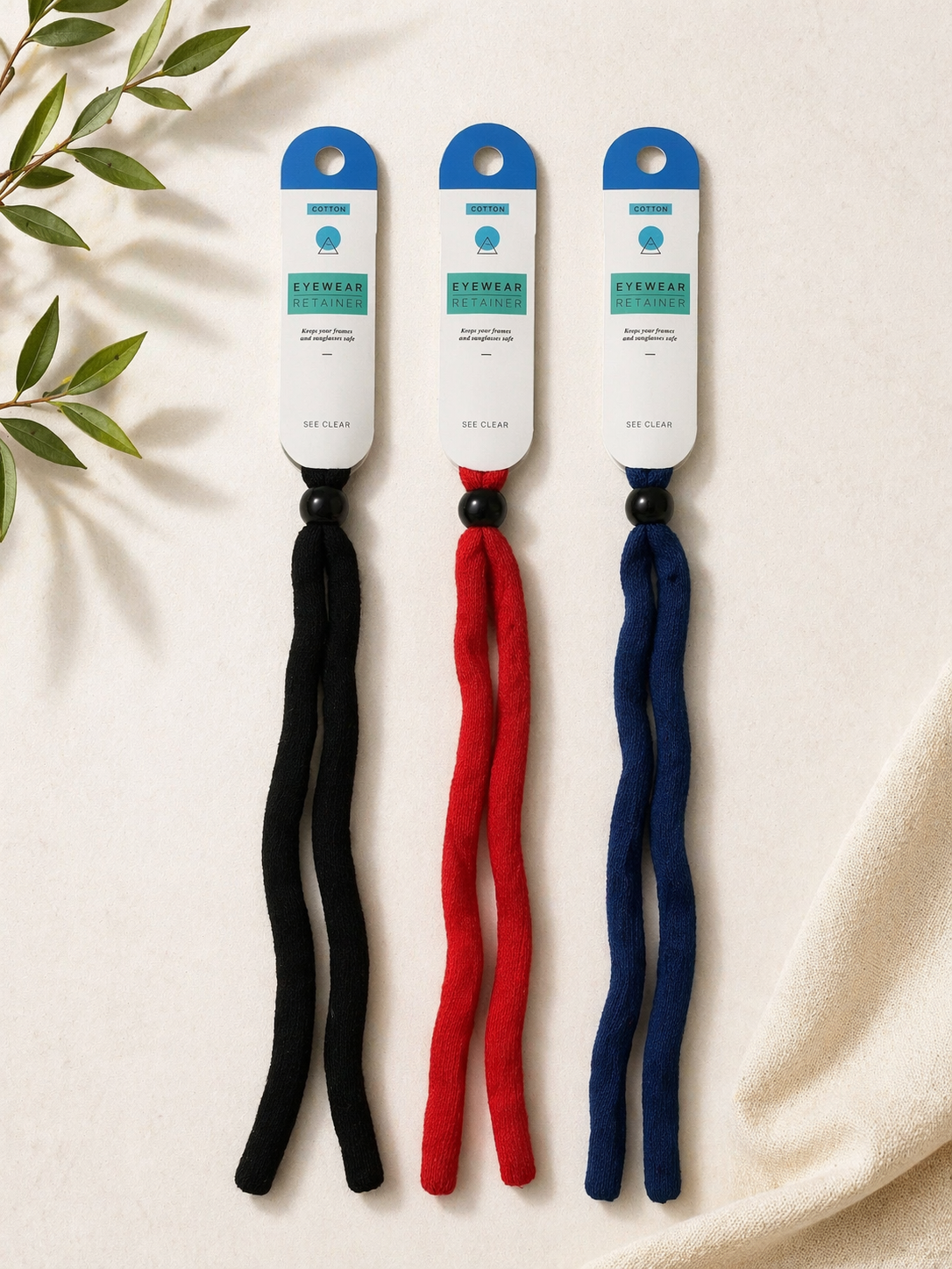 See Clear Soft Cotton Eyewear Cord