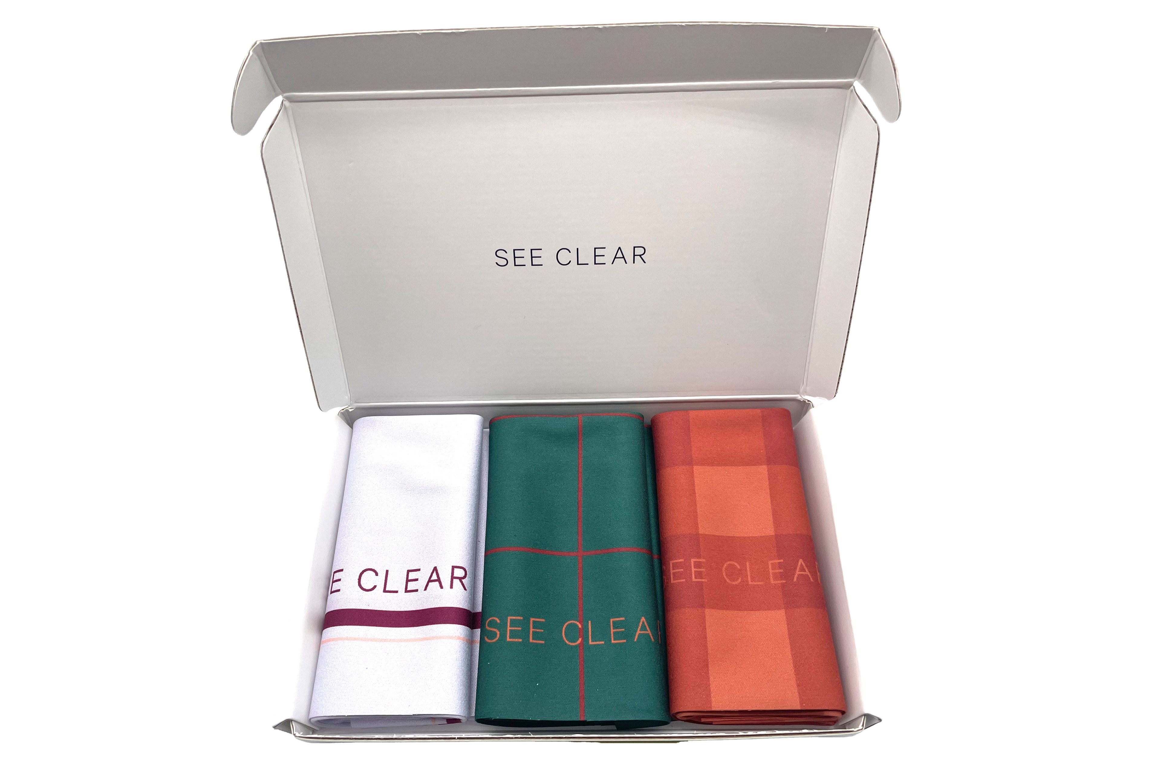 See Clear Microfiber Cloth – Trio Pack Mod.2